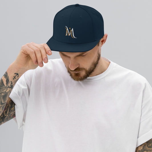 Men Matter Snapback Hat Navy