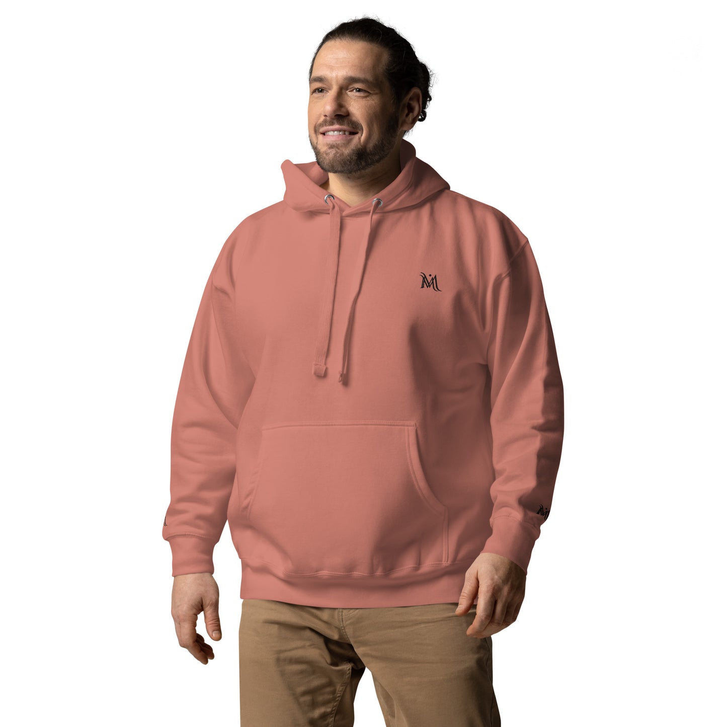 Men Matter Three Tier Logo Hoodie