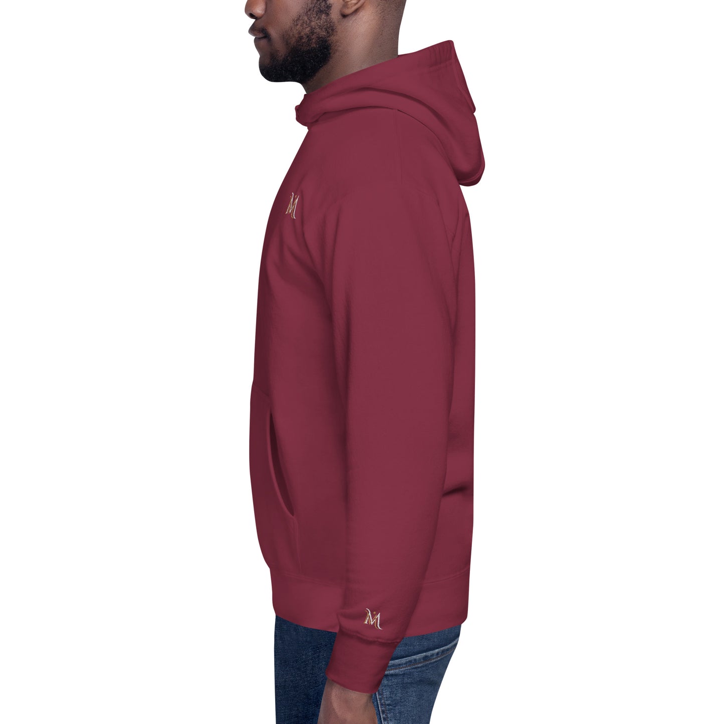 Men Matter Three Tier Logo Hoodie