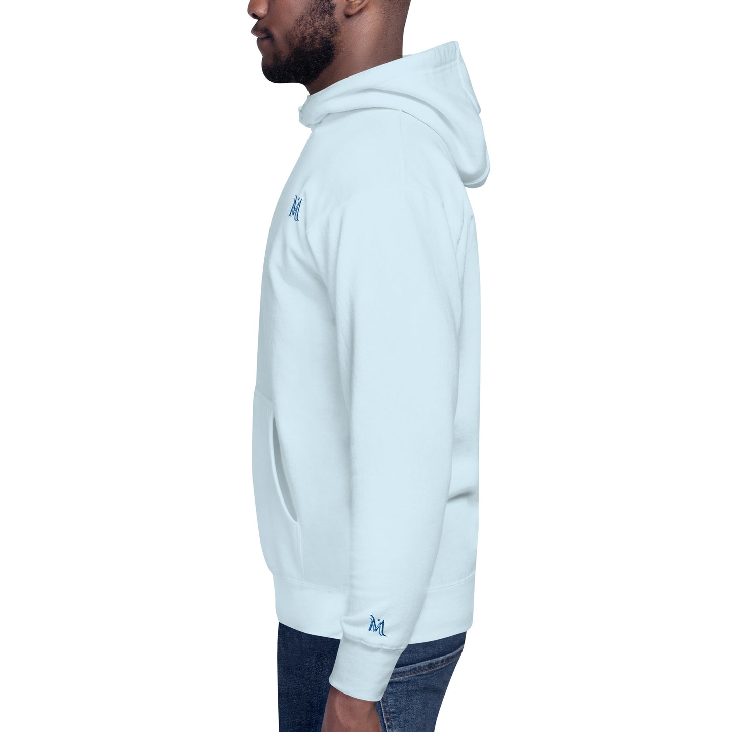 Men Matter Three Tier Logo Hoodie